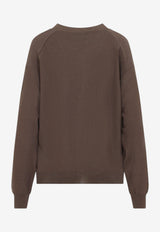 Relaxed Twisted Asymmetric Cardigan