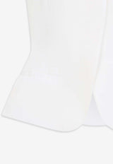 V-neck Sculpted Top