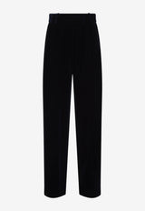 Tailored Velvet Pants