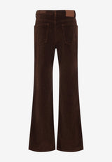 Flared Corduroy Pants