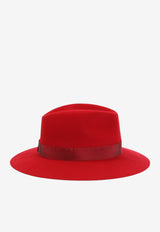 Henrietta Wool Felt Fedora Hat