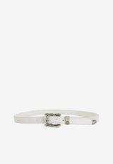 Classic Stitched Leather Belt