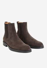 Suede Ankle Boots