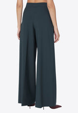 Dries Van Noten Wide-Leg Tailored Pants Green 109032060/R_DRVNO-613