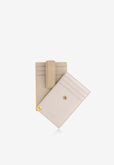 Mlouye Rotate Leather Double Cardholders Cream 11-011-137_CREAM