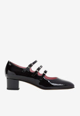 Kina 40 Mary-Jane Patent Leather Pumps