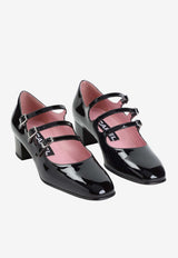Kina 40 Mary-Jane Patent Leather Pumps