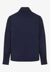 Roquille Logo Patch Shirt Jacket