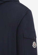 Sassiere Logo Print Windbreaker Jacket