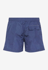Logo Patch Swim Shorts