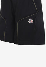 Logo Patch Bermuda Shorts