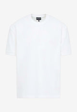 Logo Embroidered Mesh T-shirt