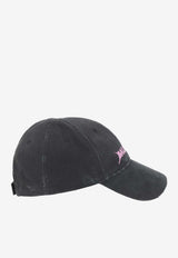 DIY Logo Distressed Baseball Cap