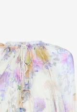Luna Ruffled Floral Playsuit