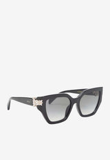 Butterfly Logo Sunglasses