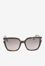 Square Logo Sunglasses
