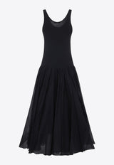 Double Layer Midi Dress