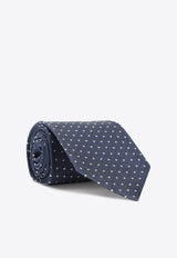 Micro Dot Silk Tie