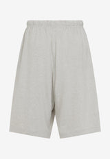 Logo-Label Track Shorts