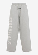 Logo Print Fleece Track Pants