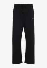 Logo Embroidered Track Pants