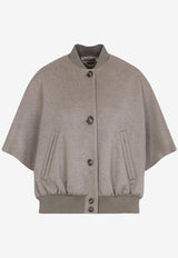 Leticia Bomber Cape-Style Jacket