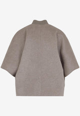 Leticia Bomber Cape-Style Jacket