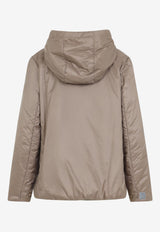 Greenh Hooded Padded Jacket