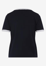 Egidio Short-Sleeved Wool Knit T-shirt
