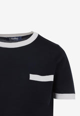 Egidio Short-Sleeved Wool Knit T-shirt