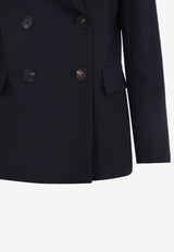 Ester Double-Breasted Wool Blazer