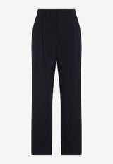 Siri Straight-Leg Wool Pants