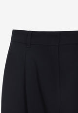 Siri Straight-Leg Wool Pants
