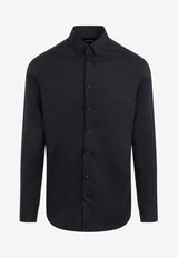 Button-Up Long-Sleeved Shirt