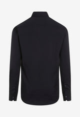 Button-Up Long-Sleeved Shirt