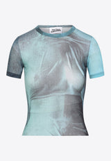 Mesh Baby Printed Water T-shirt