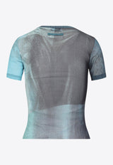 Mesh Baby Printed Water T-shirt