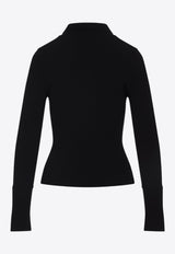 Classic Ribbed Polo Top