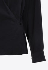 Twisted Long-Sleeved Shirt