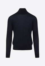 Turtleneck Wool and Cashmere Sweater
