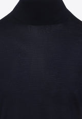 Turtleneck Wool and Cashmere Sweater