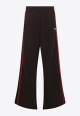 Wide-Leg Track Pants