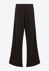 Wide-Leg Track Pants