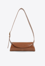 Small Cannolo Leather Shoulder Bag