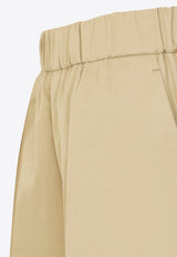 Relaxed Pants with Elastic-Waist