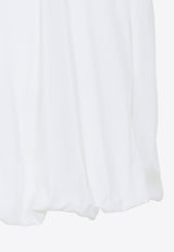 Voluminous High-Waist Mini Shorts