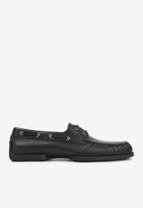Calf Leather Loafers with Laces