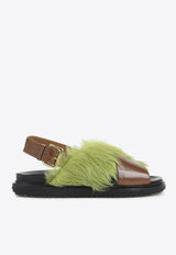 Fussbett Leather Slingback Flat Sandals