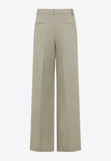 Tailored Wide-Leg Pants