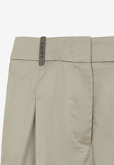 Tailored Wide-Leg Pants